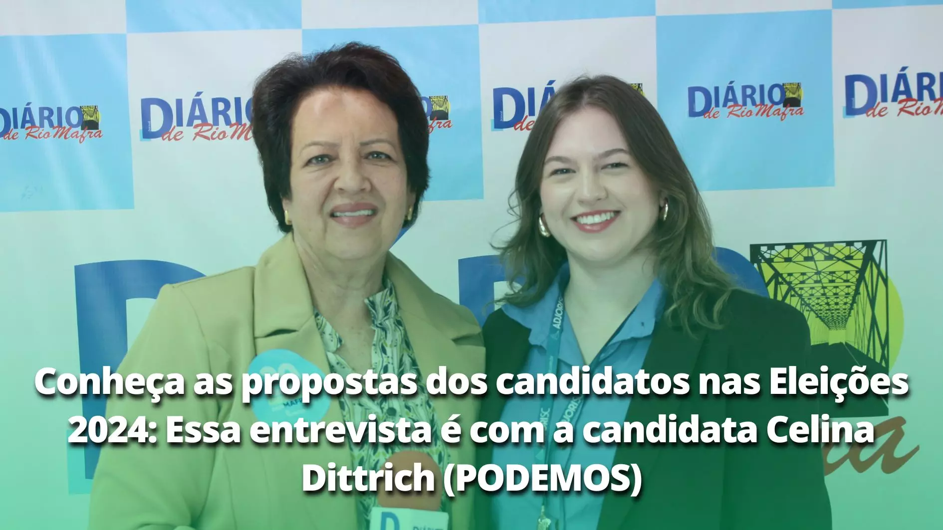 Confira as propostas da candidata à Prefeitura de Mafra, Celina Dittrich